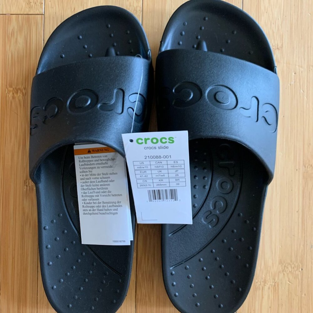 Crocs slides
